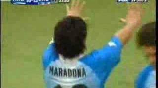 La magia no se pierde gol de diego maradona en showbol [upl. by Anderson]