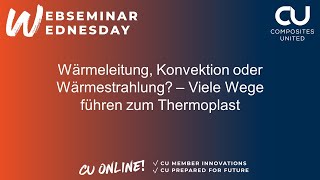 Wärmeleitung Konvektion oder Wärmestrahlung – Viele Wege führen zum Thermoplast [upl. by Neetsyrk344]