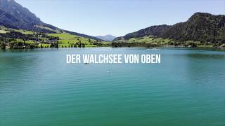 Badeurlaub im KaiserwinklTirol  Der Walchsee von oben [upl. by Thorman]