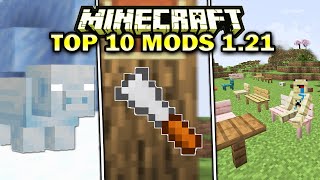 👉TOP 10 PRIMEROS MODS para MINECRAFT 121 Fabric [upl. by Haugen]