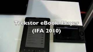 Trekstor eBookPlayer 7m IFA 2010 [upl. by Ettenhoj]