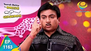 Taarak Mehta Ka Ooltah Chashmah  Episode 1163  Full Episode [upl. by Delastre701]