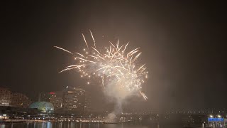 Darling Harbour Fireworks  January 7 2023 [upl. by Latham]