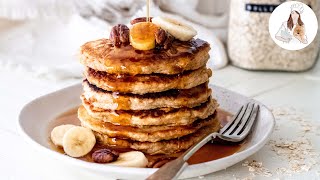 Fluffy Oatmeal Pancakes Recipe [upl. by Assirol939]