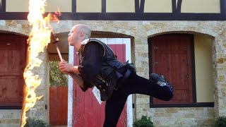 Adam Winrich Fire Whip Texas Ren Fest HD 2014 [upl. by Burroughs]