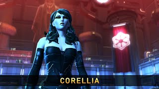 SWTOR Sith Inquisitor 22 Chapter 3 Corellia Mostly Dark Side [upl. by Vergne]