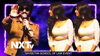 Saveetha School of Law Triveetha 2024 Event Actor Arjun Dass  KPY Bala  Saveetha CollegeNXTTV [upl. by Isolda]