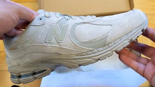 UNBOXING New Balance ML2002RP Deep Taupe Incense Gray  Best NB 2002R   Opening SUPREME North Face [upl. by Queri790]