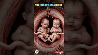 Babies World Inside the Womb  Fetal Movement During Pregnancy  Twins ShortsFeed Pregnancy Love [upl. by Notnel]