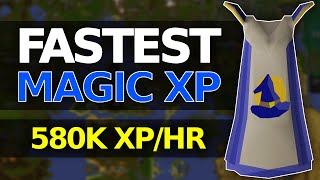 Fastest Magic XP in OSRS [upl. by Nrubloc]