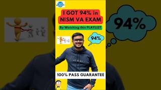 I got 94 in the NISM VA Exam because of him nismexampreparation nism5a nismexams [upl. by Mead]