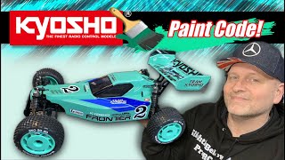 Cracking The Paint Code amp Finishing Kyosho Optima Mid Prototype 60th Anniversary Part 3 Of 3 [upl. by Irelav]