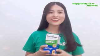 REVIEW viên uống bổ mắt PRESERVISION AREDS 2 FORMULA của MỸ [upl. by Uwkuhceki]