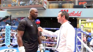 Whyte vs Parker amp undercard public workout [upl. by Leugim124]