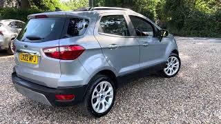 2022 Ford EcoSport Titanium [upl. by Ydasahc]