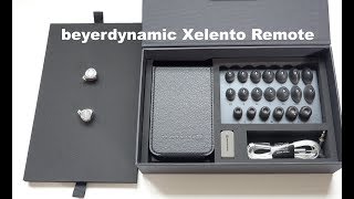 Beyerdynamic Xelento Remote Tesla InEar Headphones Unboxing [upl. by Olenta]