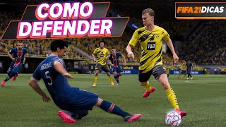 COMO DEFENDER NO FIFA 21 ULTIMATE TEAM  TUTORIAL DE DEFESA FIFA 21 [upl. by Eiramassenav]