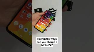 How to charge a Moto Z4 📱 [upl. by Otreblasiul48]