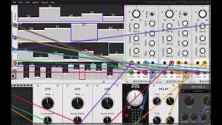 VCV Rack patch kompas test 3 [upl. by Nellek]