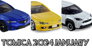 Tomica Regular and Premium—January 2024 [upl. by Kennedy]