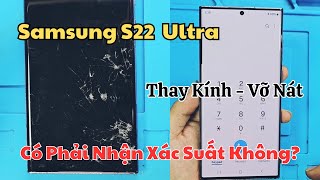 Hướng Dẫn Thay Kính Màn Hình Samsung S22 Ultra  Instructions for Replacing S22 Ultra Screen Glass [upl. by Ennelram737]