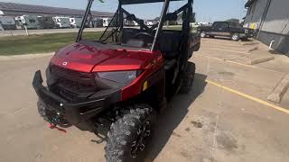 2025 Polaris Ranger XP 1000 Premium Orange Rust [upl. by Ainar]