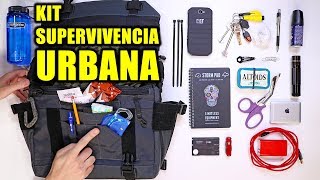 KIT DE SUPERVIVENCIA URBANA PARA APOCALIPSIS ZOMBIE  KIT EDC [upl. by Ttej]