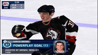 Sabres vs Panthers  200102 NHL Season  NHL 2000 All Star Difficulty [upl. by Nahttam594]