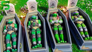 When The TEENAGE MUTANT NINJA TURTLES DIE Fortnite [upl. by Demott]