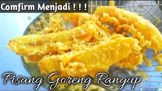 SURE MENJADI    CARA BANCUHAN TEPUNG PISANG GORENG RANGUP [upl. by Nonnag135]