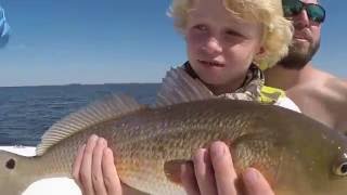 Fishing with Wyatt Steinhatchee FL Captain Scotty Peters [upl. by Lleryd647]