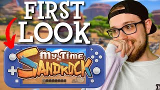 🔴FIRST LOOK  My Time at Sandrock NINTENDO SWITCH GAMEPLAY [upl. by Karsten291]