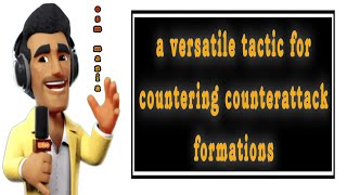 OSM TACTICS 2024  Versatile tactic against counterattack formations [upl. by Sirahs]