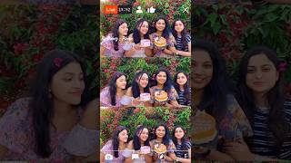 Birthday celebration with PragatiShreya birthday picnic gulabisadi song shorts [upl. by Leahcimed324]