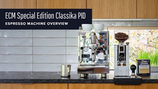 ECM Special Edition Classika PID Espresso Machine Review [upl. by Yrrak]