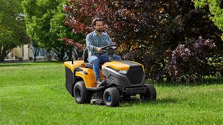 STIGA Electric Tractors 2022 [upl. by Yenffit]