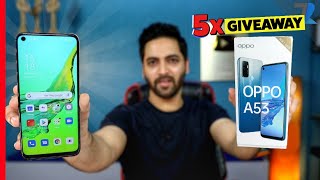 OPPO A53  Unboxing amp 5x GIVEAWAY [upl. by Joya]