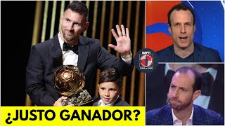 EL BALÓN DE ORO a LIONEL MESSI es más un HOMENAJE que un premio  Fuera de Juego [upl. by Oluap]