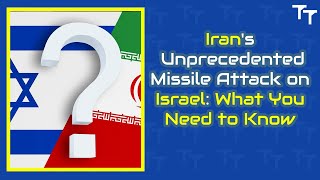 Iran s Unprecedented Missile Attack on Israel  All You Need to Know [upl. by Delsman]