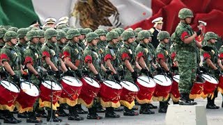 ¡¡Tambores de Guerra  War Drums Mexican Army  Ejército Mexicano [upl. by Zzahc]