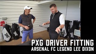 PXG Driver Fitting  Pro Footballer Lee Dixon [upl. by Manus]