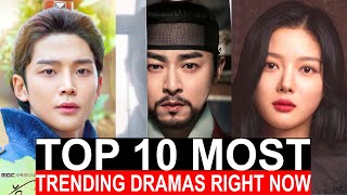 Top 10 Most Trending Korean Series Right Now  Best Kdrama To Watch On Netflix Disney Viki 2024 [upl. by Lenore182]