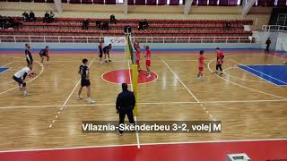 VllazniaSkënderbeu 32 Kupavolej meshkuj 15112024Pallati i sportit “Qazim Dervishi” Shkodër [upl. by Atsillak]