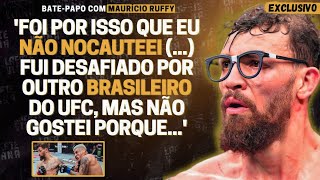 EXCLUSIVO MAURÍCIO RUFFY ANALISA VITÓRIA NO UFC 309 E RESPONDE DESAFIO FEITO POR BRASILEIRO NO UFC [upl. by Esinej]