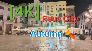 Reus Tours 4k Spain Walking Travelling [upl. by Eycal]