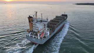 Bjorg on the Western Scheldt near Vlissingen [upl. by Dworman]