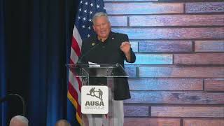 AUSA 2023  The Sergeant Major of the Army Initiatives Briefing [upl. by Allesig]