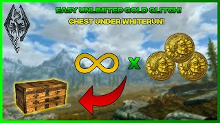 Skyrim  Unlimited Gold Glitch Secret Chest under Whiterun [upl. by Adnah]