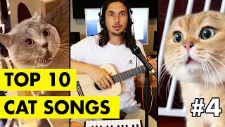 Top 10 Cat Songs by The Kiffness [upl. by Camellia504]