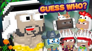 GUESS WHO  Growtopia Edition ft MrSongo Jamew7 Tery PeterW and More [upl. by Bullion630]